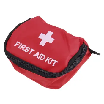 0.7 L Kırmızı PVC Ilk Yardım Kiti Açık Havada Kamp Acil Survival Boş Çanta Bandaj Ilaç Su Geçirmez Tasarım saklama çantası