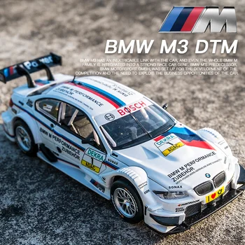 1:32 BMW M3 DTM Yarış Alaşım Araba Modeli Diecasts ve Oyuncak Metal Araçlar Araba Simülasyon Modeli Ses ve ışık Oyuncaklar Çocuklar İçin hediye