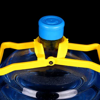 1 x Plastik Şişelenmiş Su Kolu Enerji Tasarrufu Kalın Çift Kova Kova Kaldırma Taşıyıcı