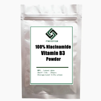 100 Niasinamid Vitamin B3 Tozu Yüz Uygulayabilir, Güzel Beyaz Aksiyon Nikotinamid / Niasinamid