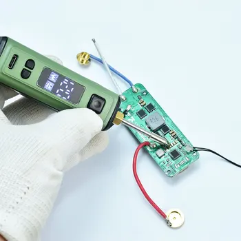 120w Elektrikli havya kiti ile USB led ayarlanabilir sıcaklık Elektrikli havya Kaynak Aracı 120w kiti
