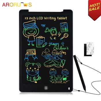 8.5 / 12 İnç Silinebilir LCD Yazma Grafik Tablet Sanatçı Çizim Kurulu ile Renkli Ekran Eğitici El Yazısı Beraberlik Oyuncak