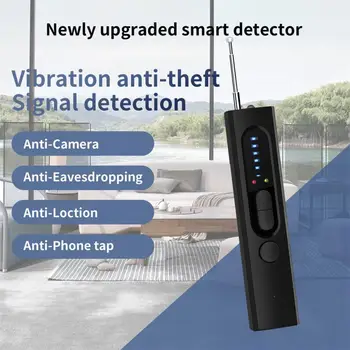 Anti-Casus Kamera Dedektörü Koruma Alarmı Çok fonksiyonlu Mini Kablosuz Sinyal Test Cihazı GPS Sinyal Cihazı Tarayıcı Kızılötesi Algılama