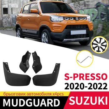 Araba Çamur Flaps Suzuki S-PRESSO 2020-2022 Splash Muhafızları Çamurluklar Ön Arka Çamurluk Çamurluklar Dekoratif Aksesuarları
