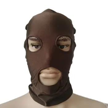Cadılar bayramı Maskesi Cosplay Kostümleri spandex Maske açık gözler ağız Yetişkin unisex Zentai Kostümleri Parti Aksesuarları