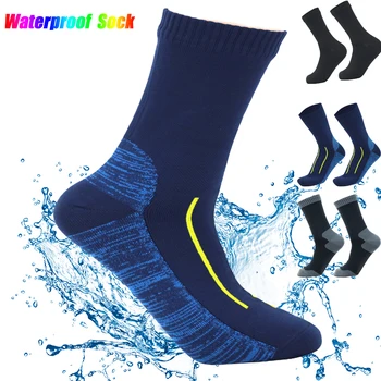 Dağcılık Su Geçirmez Çorap Açık Spor Kamp Avcılık Balıkçılık Nefes Çorap Esneklik Ter Rüzgar Geçirmez Sıcak Çorap