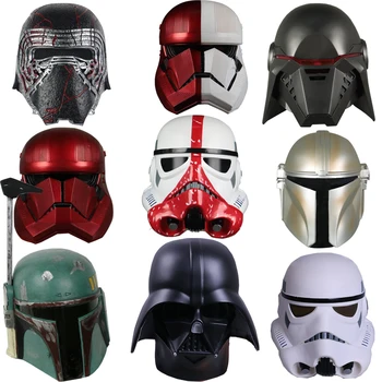 Disney ST Kask Mandaloryalı Cosplay Maske Asker Savaşçı PVC Kask Darth Vader Stormtrooper Prop