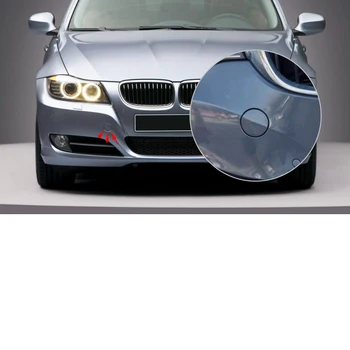 DWCX Araba Ön Tampon Gri Çekme Kancası Kapağı Kapağı 51117207299 51-11-7-207-299 BMW için E90 E91 316i 318i 320i 328i 330i 320d 325i