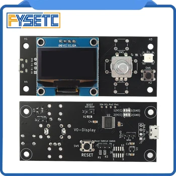 FYSETC Voron V0 1.3 inç OLED Ekran Akıllı Ekran Voron V0 3D Yazıcı Aksesuarları
