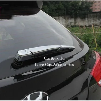 Hyundai için ıx35 2010 2012 2013-2016 Arka Silecek Kapak Arka Cam cam sileceği Koruyucu Trim ABS Krom Araba Aksesuarları