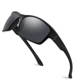 JULI MARKA tasarım Spor Güneş Gözlüğü Erkekler Polarize Sürüş Koşu güneş gözlüğü Açık Gafas De Sol Deportivas Gözlük MJ8014