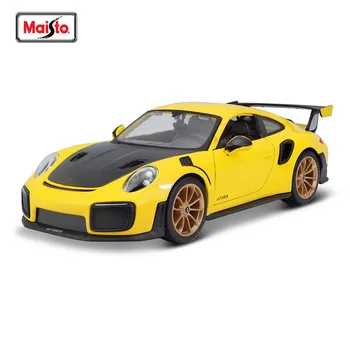 Maisto 1: 24 Porshe 911 GT2 RS alaşım araba modeli kalıp döküm statik hassas modeli koleksiyonu hediye oyuncak gelgit oyun