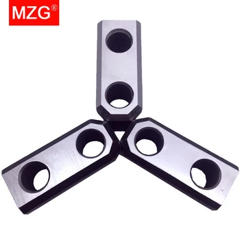 MZG 4 5 6 7 10 12 İnç İçi Boş Katı Standart CNC torna Aynası İşleme Kesme Aleti T-Yuvası Blok