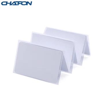 Okul otel apartman yönetimi için kullanılan Chafon ıso14443a 13.56 MHz F08 pvc kart yazılabilir ıc kart