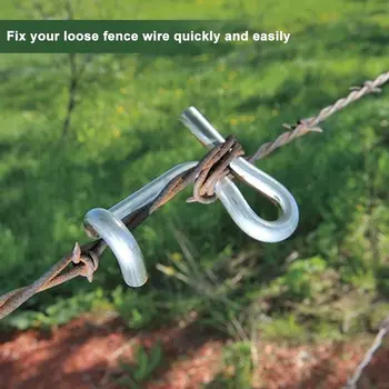 Saker çit teli Sıkma Aracı Yeniden Kullanılabilir Sıkma Onarım Gevşek Sarkma Teller Dikenli Her Türlü Çelik Tel Büküm Aracı