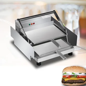 Ticari Fırında Burger makinesi Elektrikli Hamburger pişirme fırını Ekmek ızgara Alüminyum Çift Katmanlı Toplu ekmek kızartıcı ısıtıcı