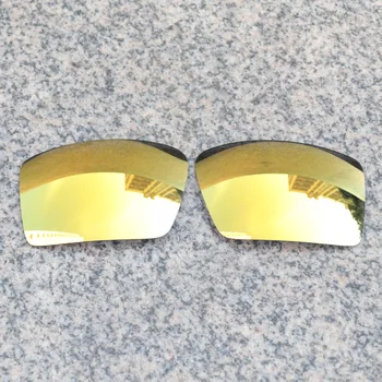 Toptan E. O. S Polarize Gelişmiş Yedek Lensler Oakley Eyepatch 2 Güneş Gözlüğü - 24K Altın Polarize Ayna