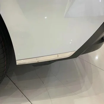 Toyota Sienna 2021 için 2022 Paslanmaz Çelik Arka Tampon Köşe Kapak Trim Göz Kapağı Şerit Sticker Çerçeve Araba Styling Aksesuarları