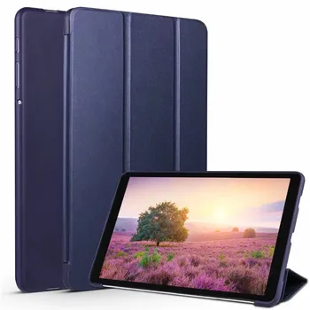 Ultra İnce Yumuşak PU Deri Kılıf Samsung Galaxy Tab İçin Bir 10.5 2018 SM-T590 T595 T597 Tablet kapak İçin Galaxy Tab Bir 10.5 Kılıf
