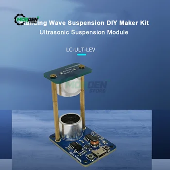 Ultrasonik Süspansiyon Akustik Süspansiyon DIY Öğrenme Kiti Mini Levitator 5V DC Güç Adaptörü MCU mikro usb 5V Bileşen Kiti