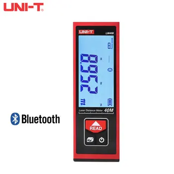 UNI-T LM40B LM50B LM60B Bluetooth Lazer Menzil Elektronik Rulet Lazer Dijital Bant Telemetre mezura