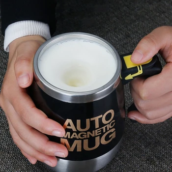USB Şarj Edilebilir Otomatik Kendini Karıştıran Manyetik Kupa Yeni Yaratıcı Elektrikli Akıllı Mikser Kahve Süt Karıştırma Fincan Su Şişesi Hediye