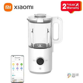 Xiaomi Mijia Akıllı Blender Blender Mikser Gıda Sebze İşlemci Mutfak Sıkacağı Ev Mutfak Pişirme Makinesi İle Mijia App