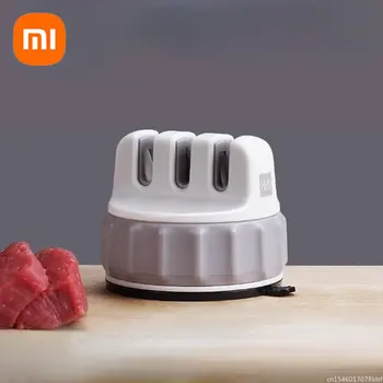 Xiaomi Mijia Huohou Mini Bıçak Kalemtıraş Tek elle Bileme Süper Emme Mutfak Kalemtıraş Aracı Ev için