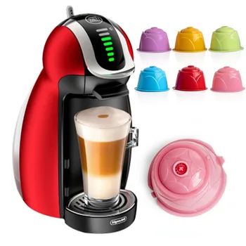 Yeni Plastik Yeniden doldurulabilir kahve Filtresi Kahve makine filtresi Kapsül Fincan Dolce Gusto Makineleri Cafe Mutfak Aletleri