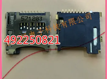 YENİ 10 adet 492250821 49225-0821 49225 0821 Mikro SD konektörü