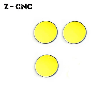 Z-CNC Co2 Lazer Si Yansıma Ayna 3 Adet Çok DİA 19.05 20 25 30 38.1 mm Kenar Kalınlığı 3mm Reflektör Silikon Aynalar