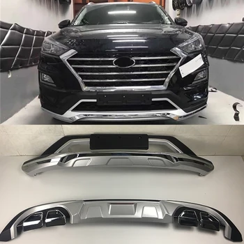 Ön ve arka tampon Hyundai Tucson 20192020 için vücut bileşenleri darbe plakası koruyucu yüksek kaliteli aksesuarlar marka ABS