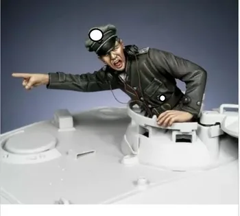1: 35 ölçekli die-cast reçine Dünya Savaşı II Alman tankı askerler 1 karakter sahneleri kendileri tarafından monte ve renkli olması gerekir
