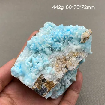 100 % doğal mavi aragonit kristal cevheri cevheri örnekleri ücretsiz kargo