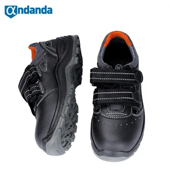 Andanda Erkek iş çizmeleri erkek güvenlik ayakkabıları Anti-Smashing İş güvenliği botları Erkekler için Yıkılmaz Çelik Burunlu Ayakkabı Erkek spor ayakkabı