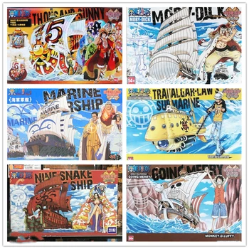 Anime Tek Parça Deniz Korsan Tekne Bin Güneşli Figürleri Manga Heykeli Pvc Action Figure Koleksiyon Model Monte Gemi Oyuncaklar
