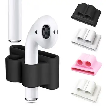 Anti-kayıp Koruyucu Kapak Silikon Kulaklık Tutucu Bluetooth uyumlu Apple AirPods için