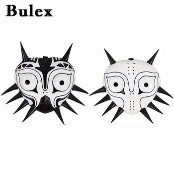 Bulex Oyunu Zelda Nefes Vahşi Majora Maskesi Lateks Yapımı majora'nın ÇÜNKÜ Kask Yetişkinler için Cadılar Bayramı Cosplay Sahne