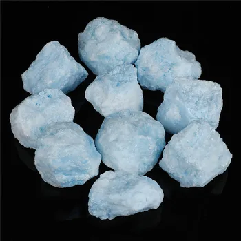 Doğal Mavi Taş Mineral Kaba Mineral Toplama Ev Dekorasyon