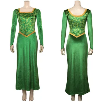 Fiona Prenses Cosplay Kostüm Kıyafetler Cadılar Bayramı Karnaval Elbise