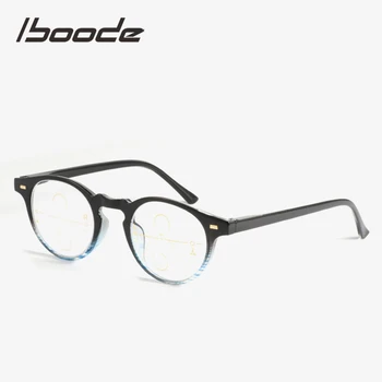 ıboode okuma gözlüğü Erkekler Kadınlar Multifokal İlerici Hipermetrop gözlük Anti mavi ışık uzak ve Yakın Manzaraları gözlük + 1~3.5
