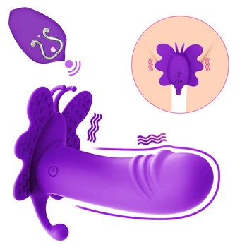 Kadınlar için seks Oyuncakları G Noktası Yapay Penis Vibratörler Titreşimli Anal Boncuk Klitoris Stimülatörü Uzaktan Kumanda Giyilebilir Külot Vibratör