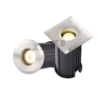 LED yeraltı lambası açık Gömme Spot Su Geçirmez güverte adım merdiven 3W AC85-265V IP67 LED bahçe lambası Duvar Zemin Lambası