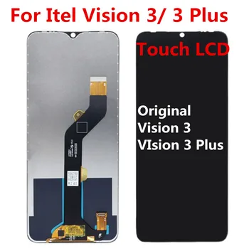 Orijinal LCD Itel Görüş 3 Artı LCD ekran dokunmatik ekran digitizer Değiştirme Itel Görüş 3 Dokunmatik LCD