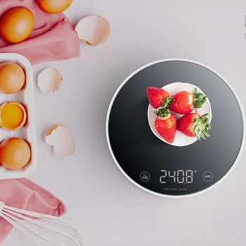 Taşınabilir Dijital Ölçekli LED Elektronik mutfak tartıları Ev Pişirme gıda pişirme Yüksek Hassas Terazi ölçüm tartısı Aracı