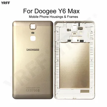 Telefon Konutlar Çerçeveleri geri Kılıfları Doogee Y6 Max Pil Kutusu Kapak Kapı Telefonu Tamir Parçaları Ücretsiz Kargo