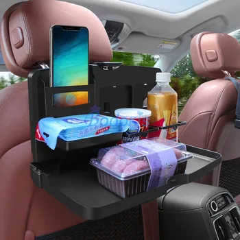 Toyota için Alphard Vellfire 2008-2020 Araba Laptob Masa Şişe Kupası İçecekler Tutucu Gıda Kahve Ürünleri Masası Kurulu Seyahat Yemek Tepsisi