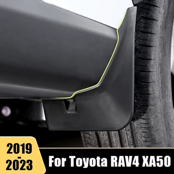 Toyota için RAV4 XA50 2019 2020 2021 2022 2023 RAV 4 Araba Ön Arka Çamur Flaps Muhafızları Çamurluk Dayanıklı Çamurluklar Koruyucu Aksesuar