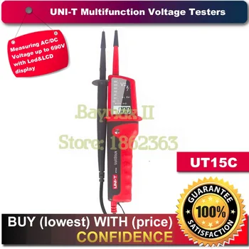 UNI-T UT15C Su Geçirmez VoltStick Dijital LCD DC / AC 12V ~ 690V voltmetre