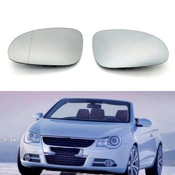 VW EOS 2006 2007 2008 için araba-Styling araba kapı yan ayna cam ısıtmalı